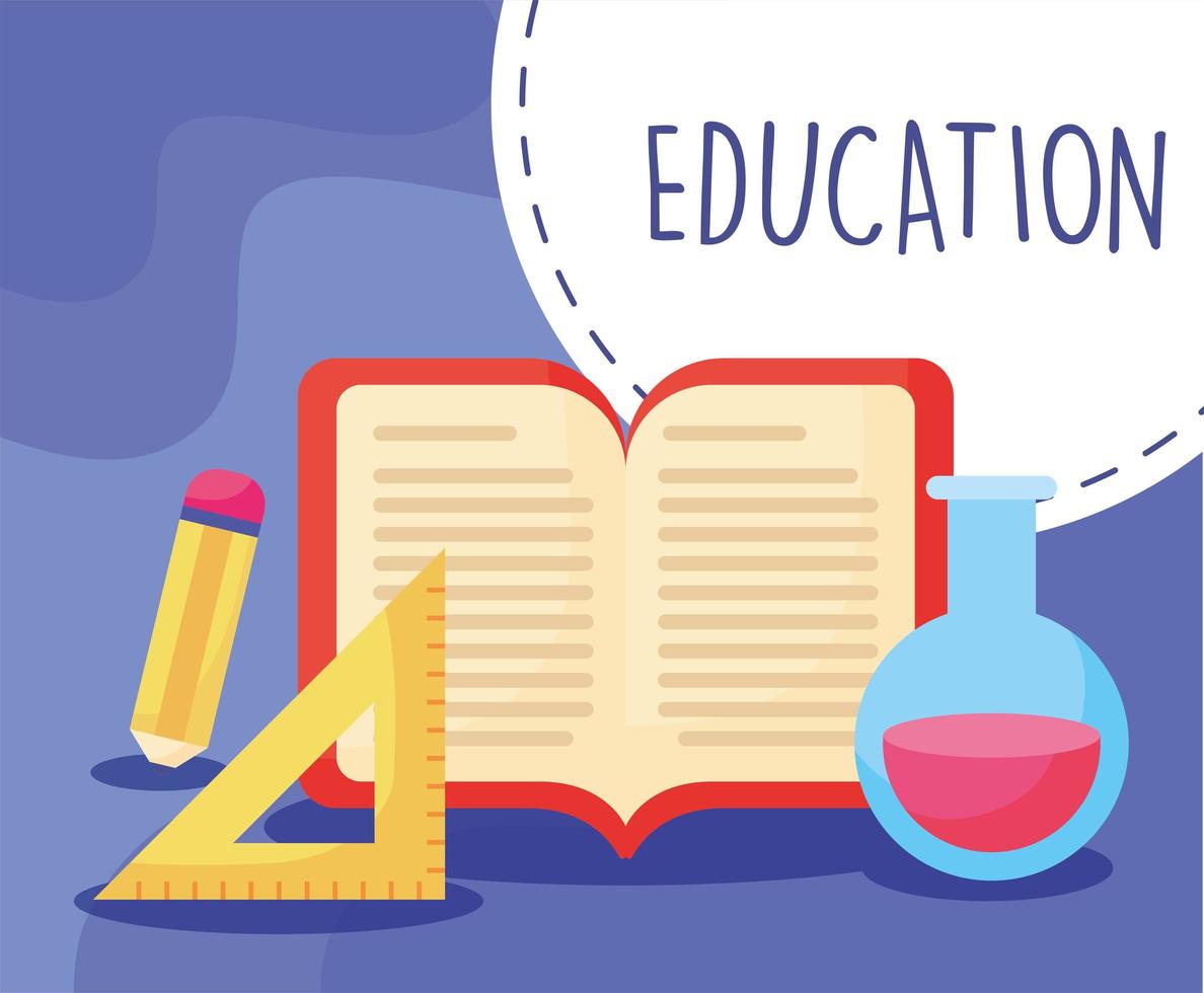 pretty education poster vector