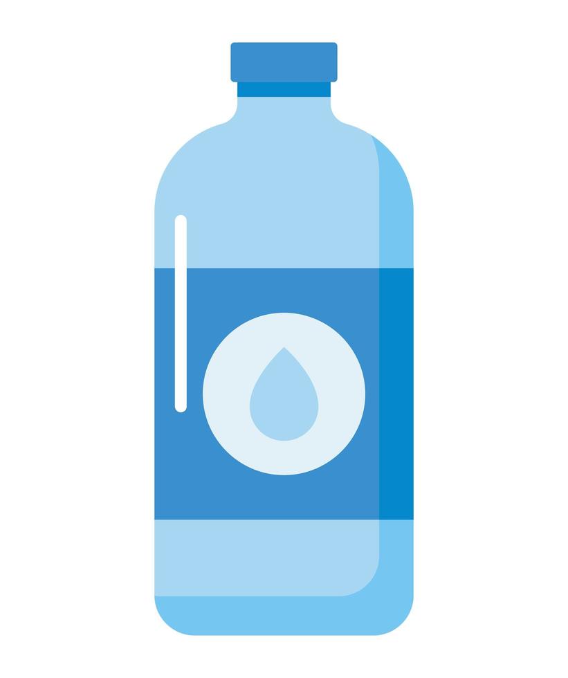 nice water bottle vector