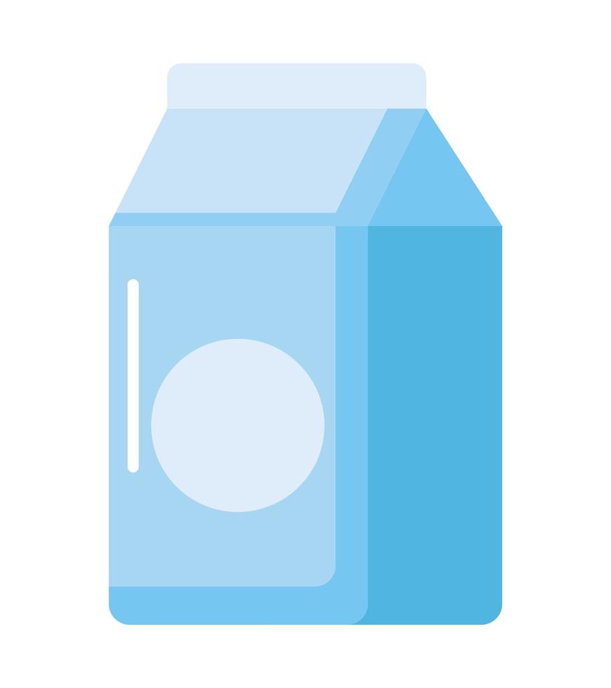 milk carton illustration vector