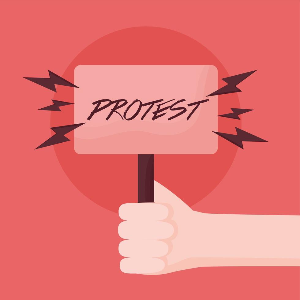 nice protest cartel vector