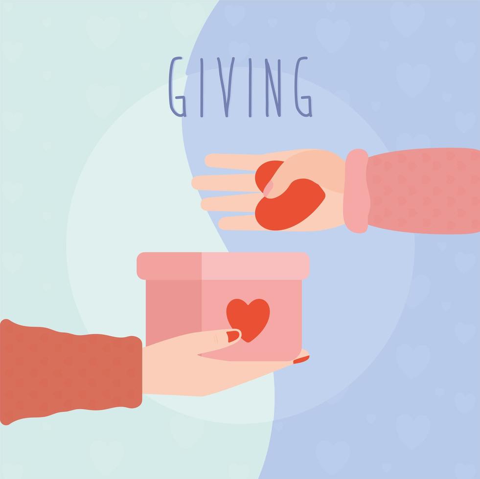 nice charity illustration vector