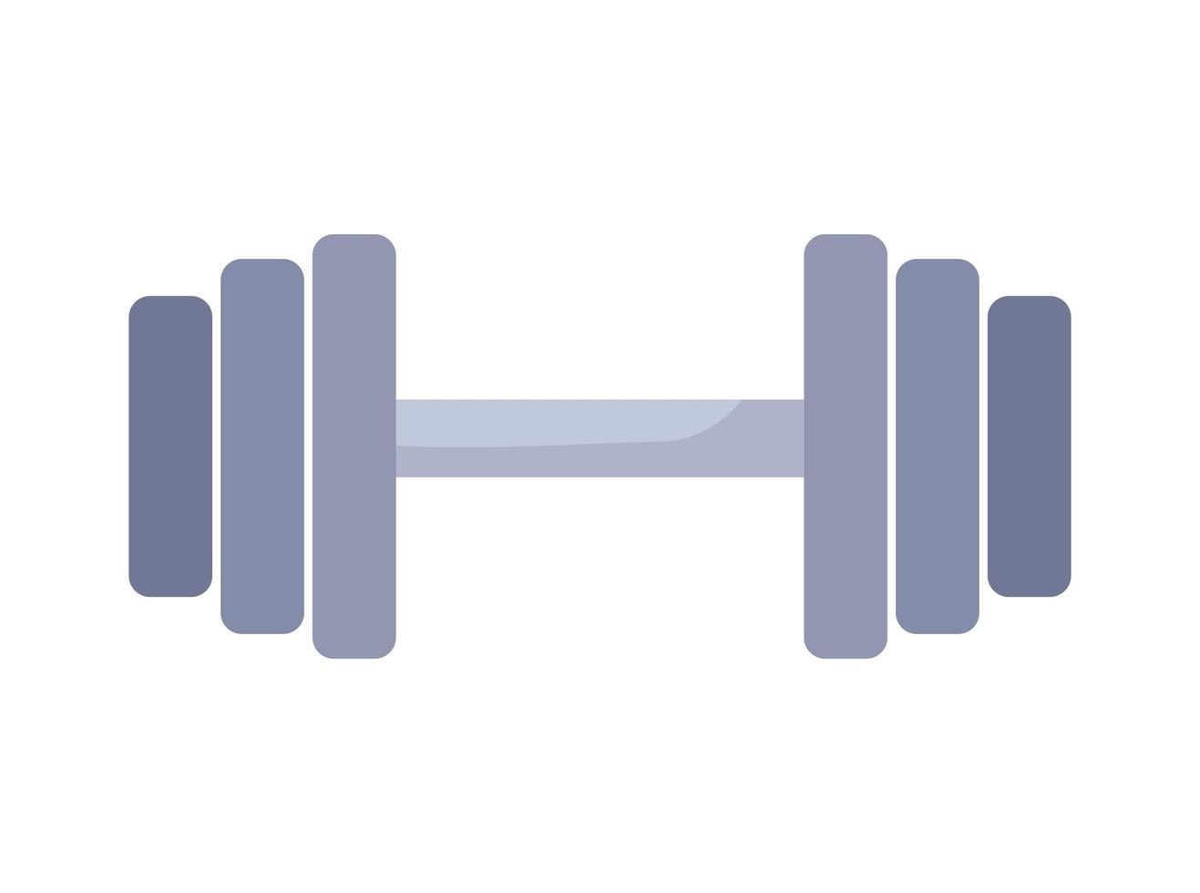 nice gym dumbbell vector