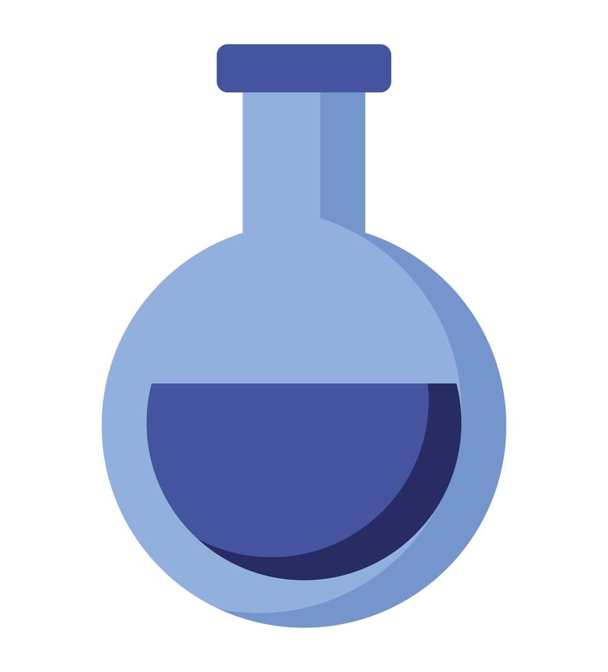 chemical bottle illustration vector