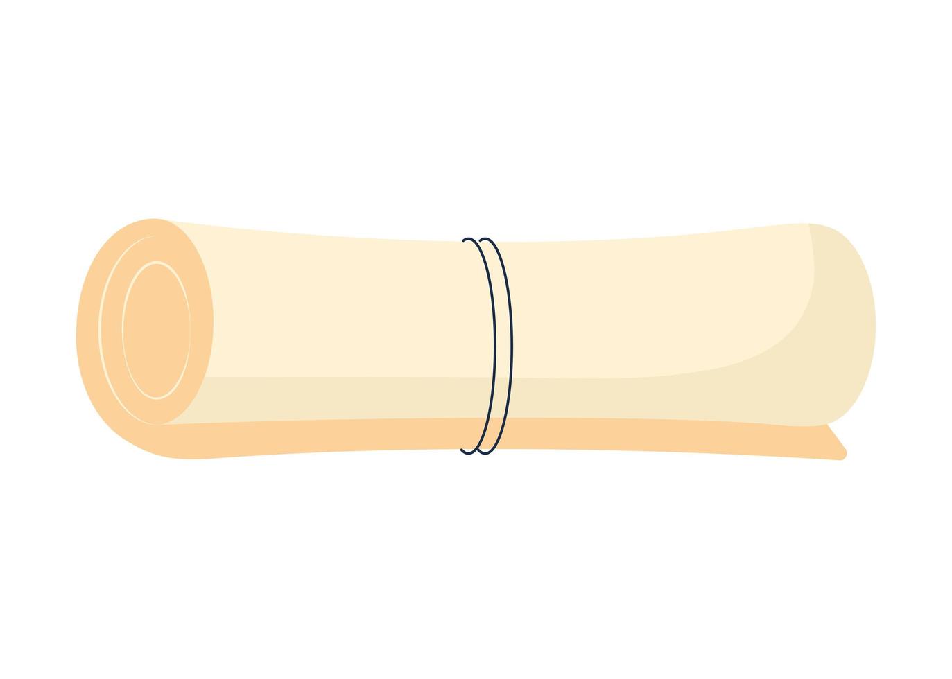 pretty diploma illustration vector