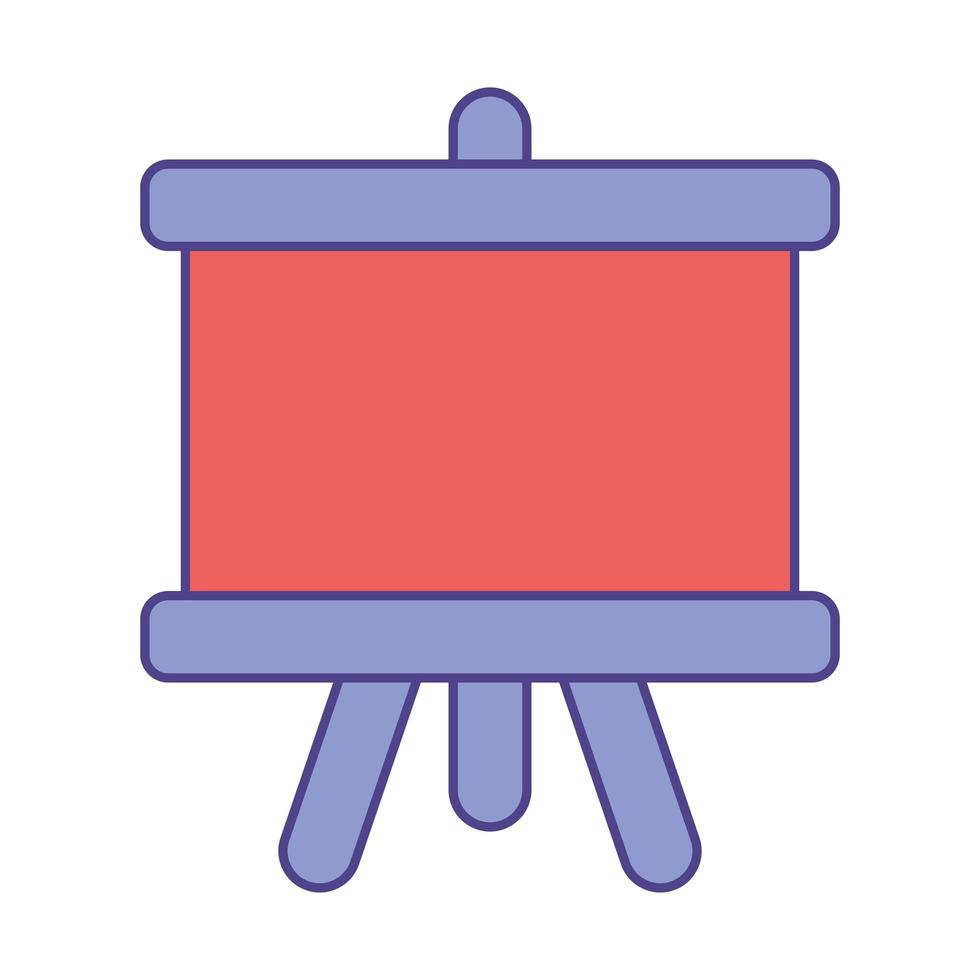 screen projector illustration vector
