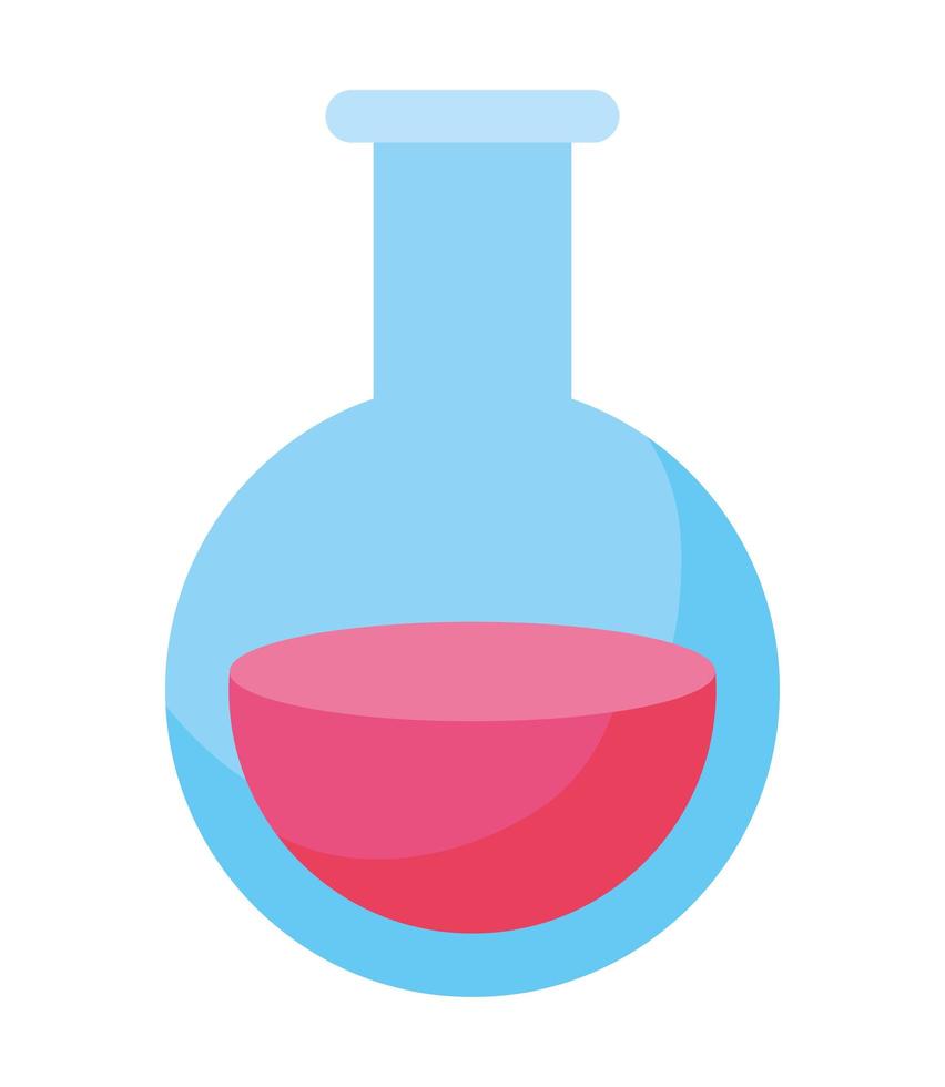 chemical bottle design vector