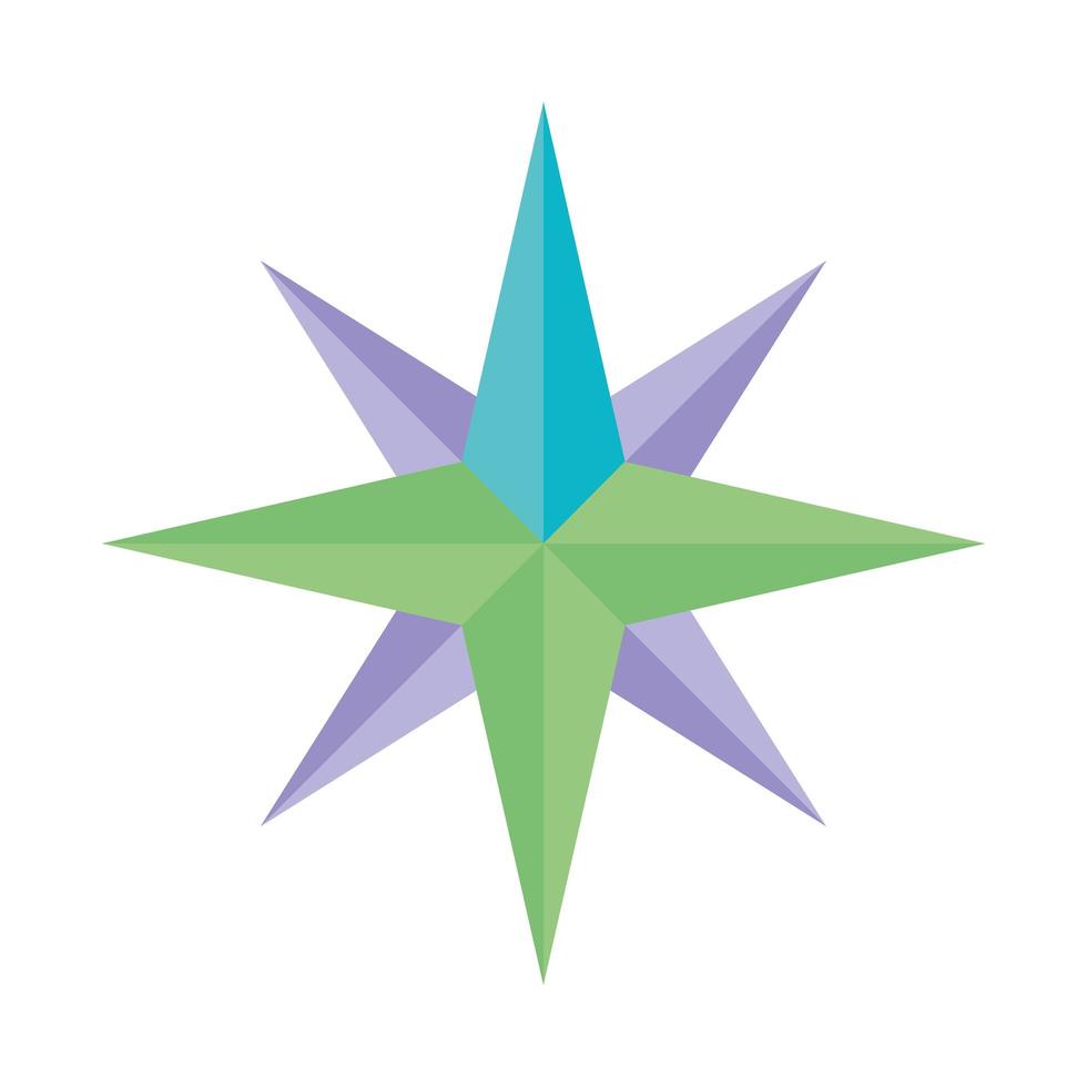 cardinal points symbol vector