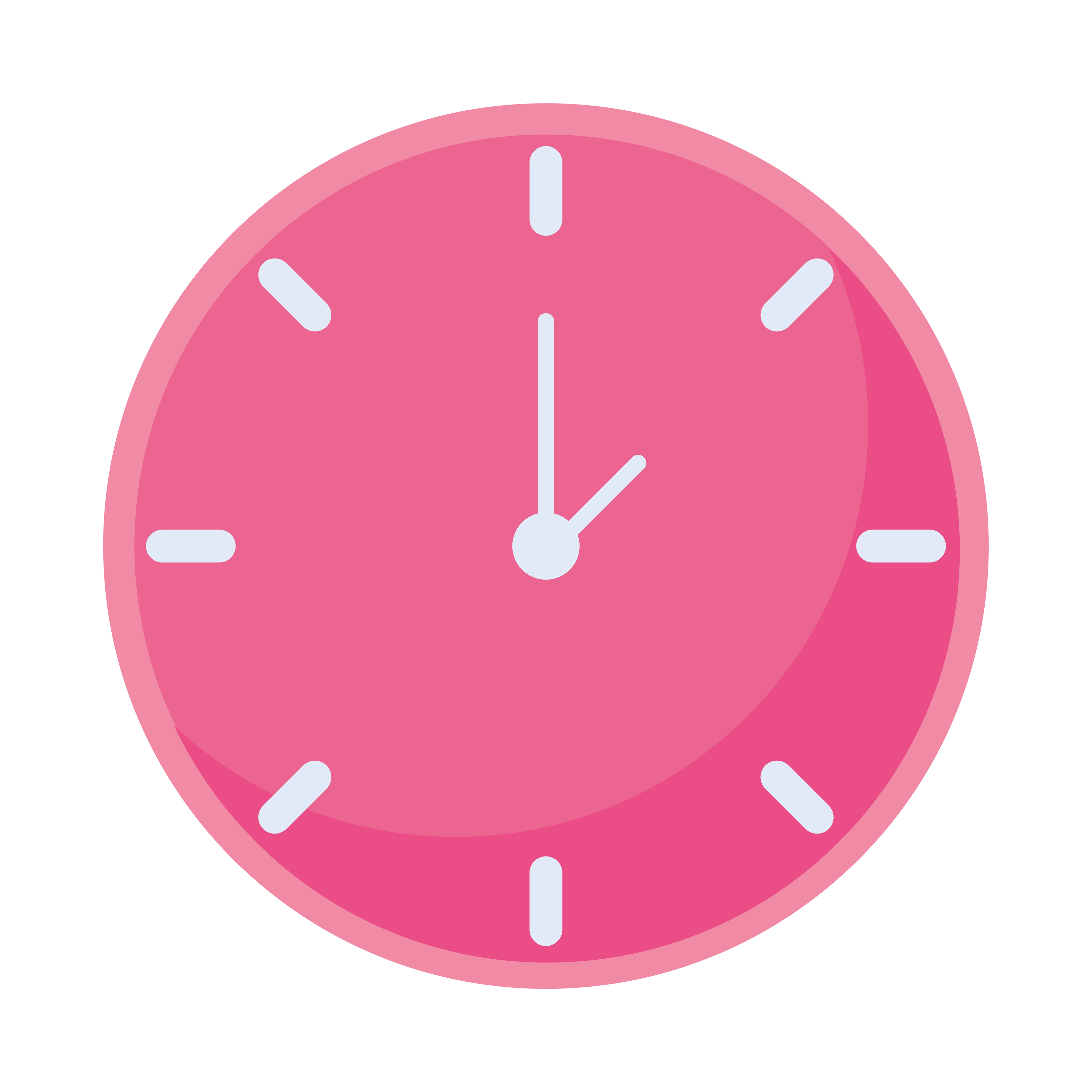 pink clock design 4309548 Vector Art at Vecteezy