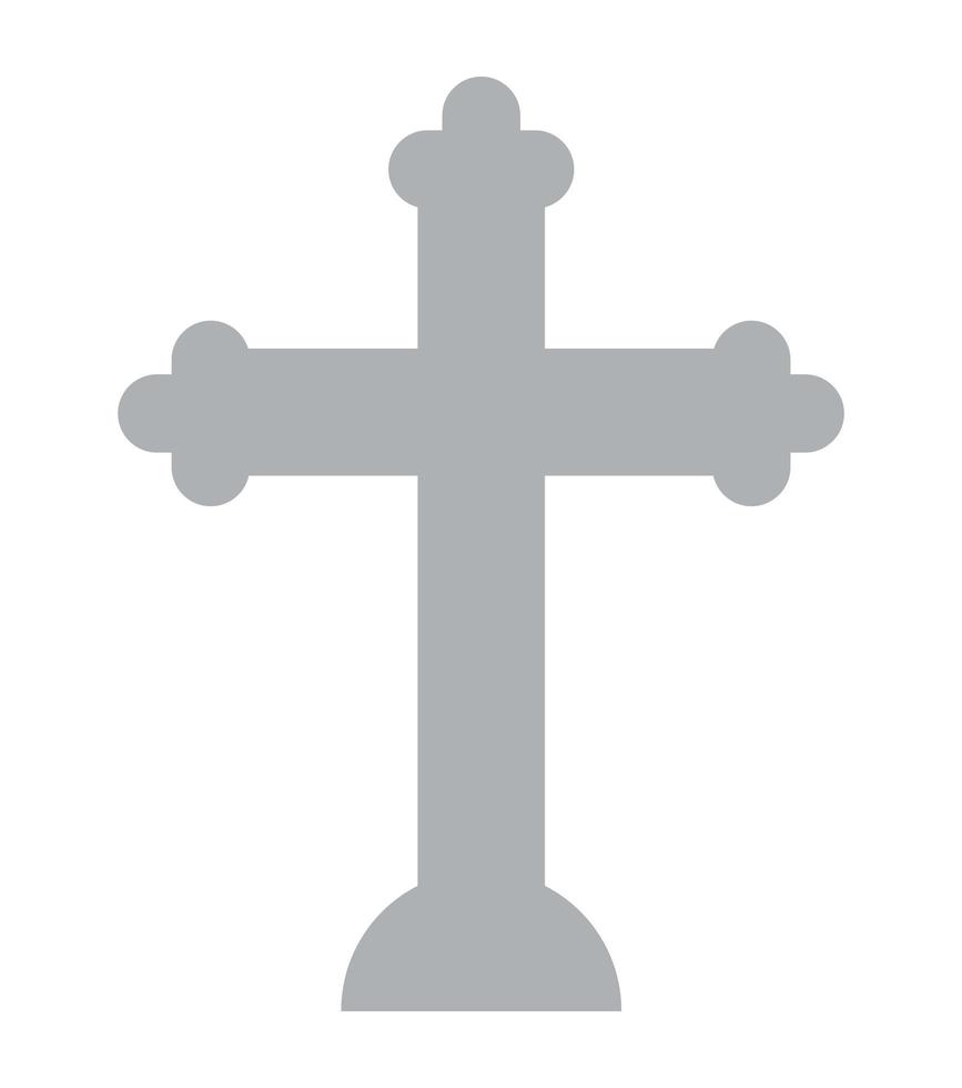 gravestone cross design 4309589 Vector Art at Vecteezy