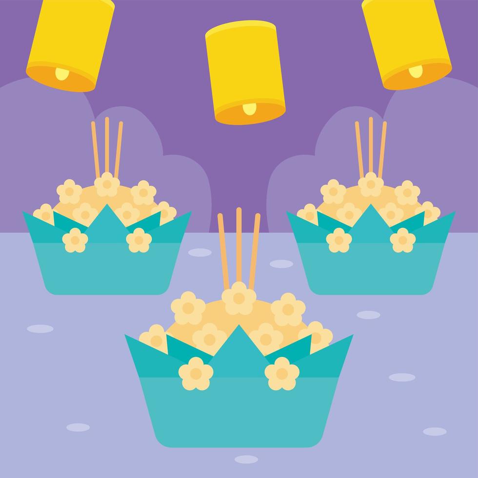 loy krathong cartel vector