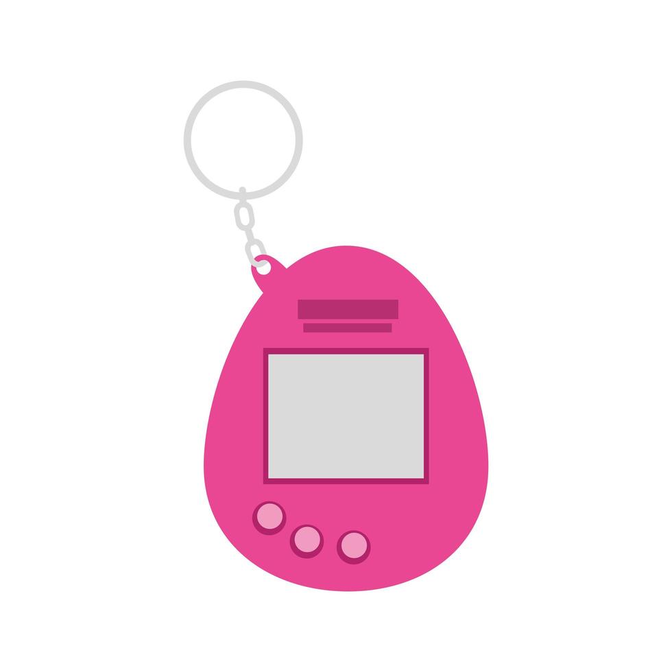 video game mascot nineties style isolated icon vector