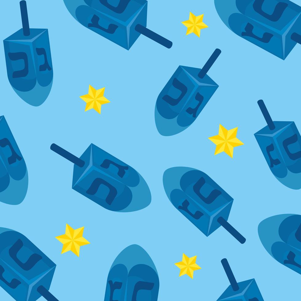 background of dreidel games traditional vector