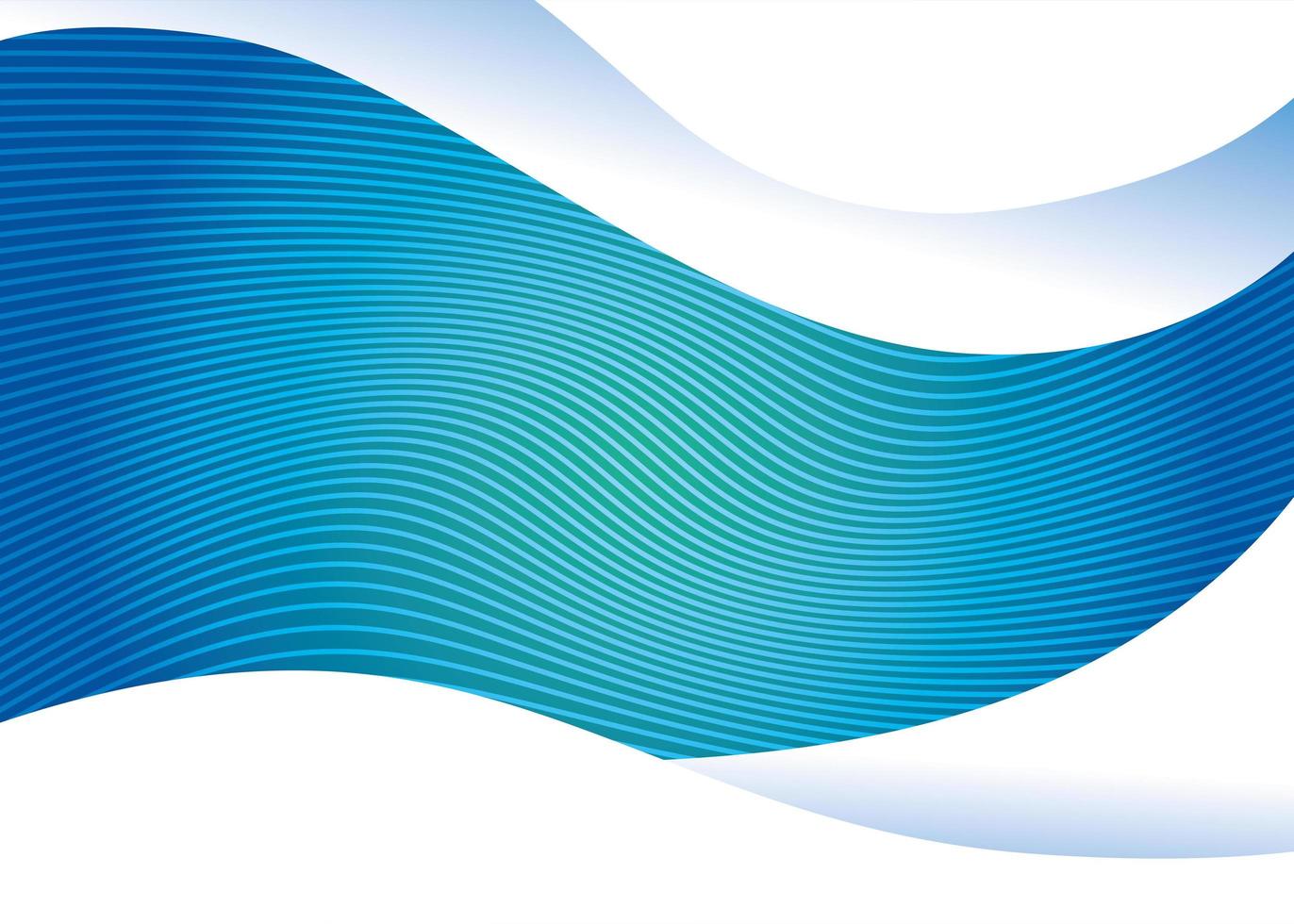 waves background, geometric figures on white background vector