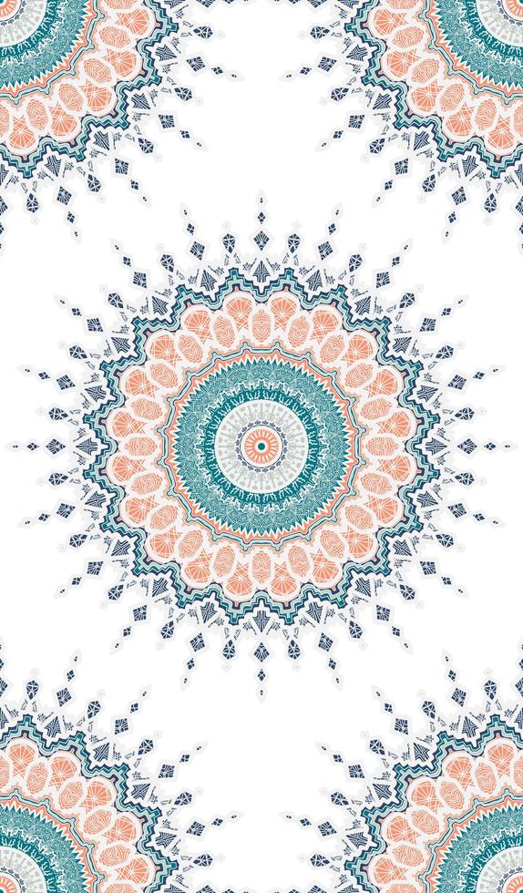 Mandala Seamless Pattern vector