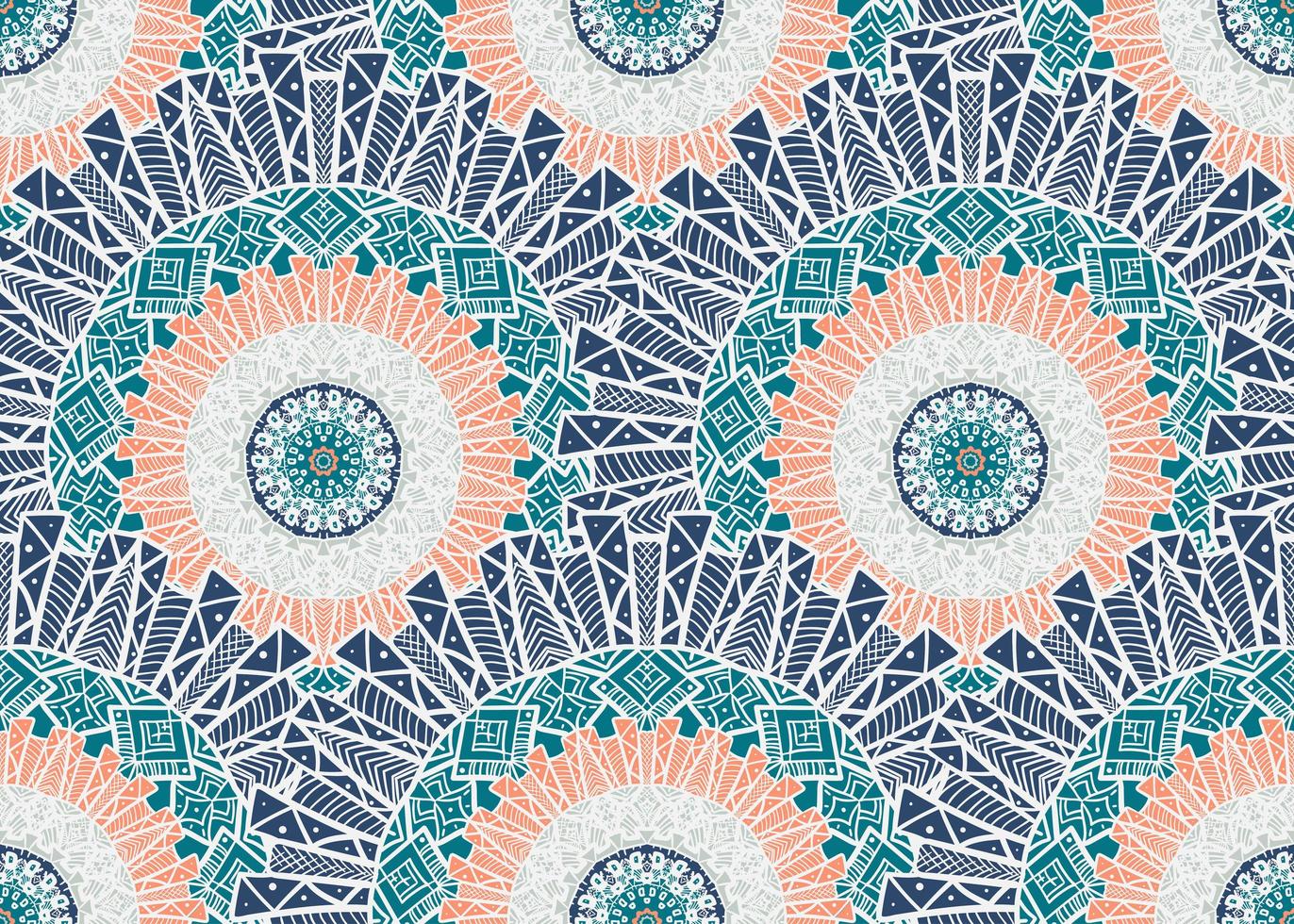 Mandala Seamless Pattern vector