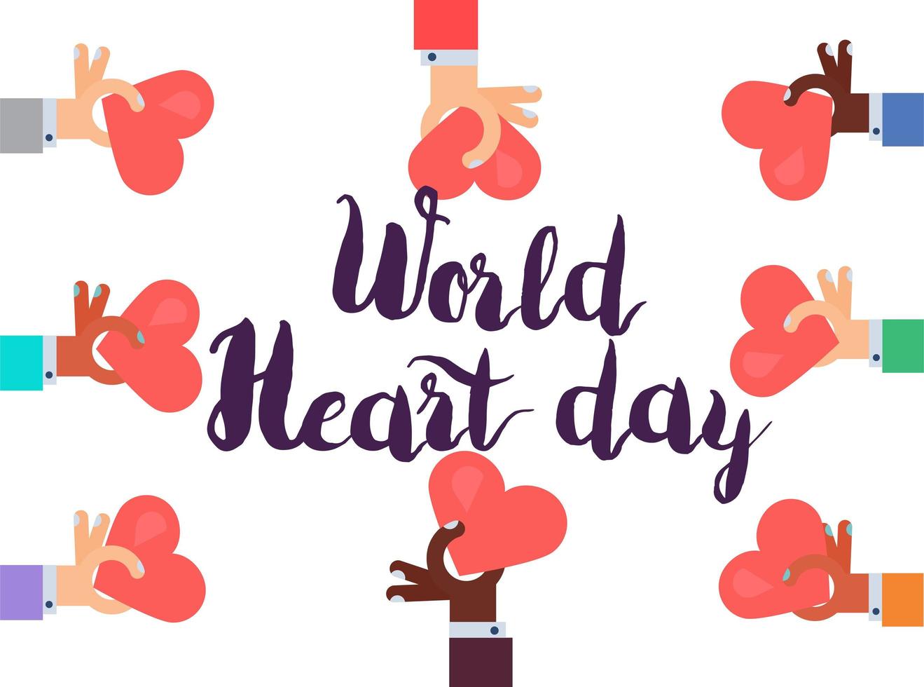 World Heart Day vector