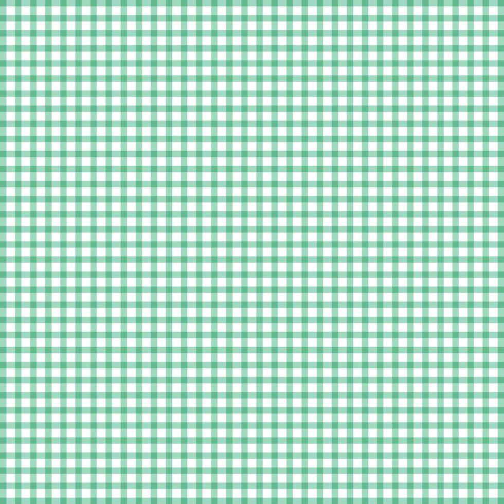 Abstract suuare pattern green and white color on white background. vector