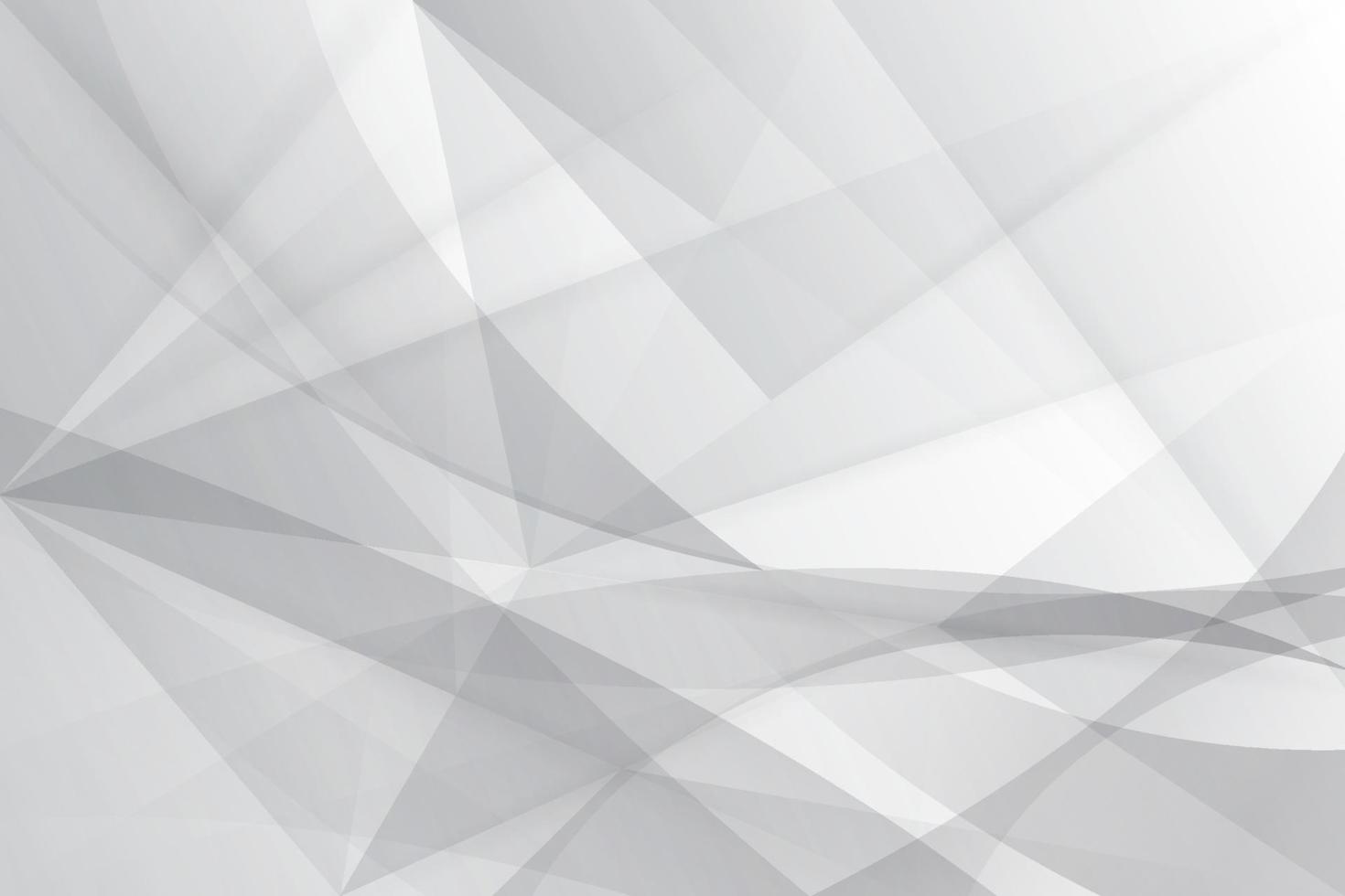 Abstract gray and white Lowpoly vector background. Template for style design.