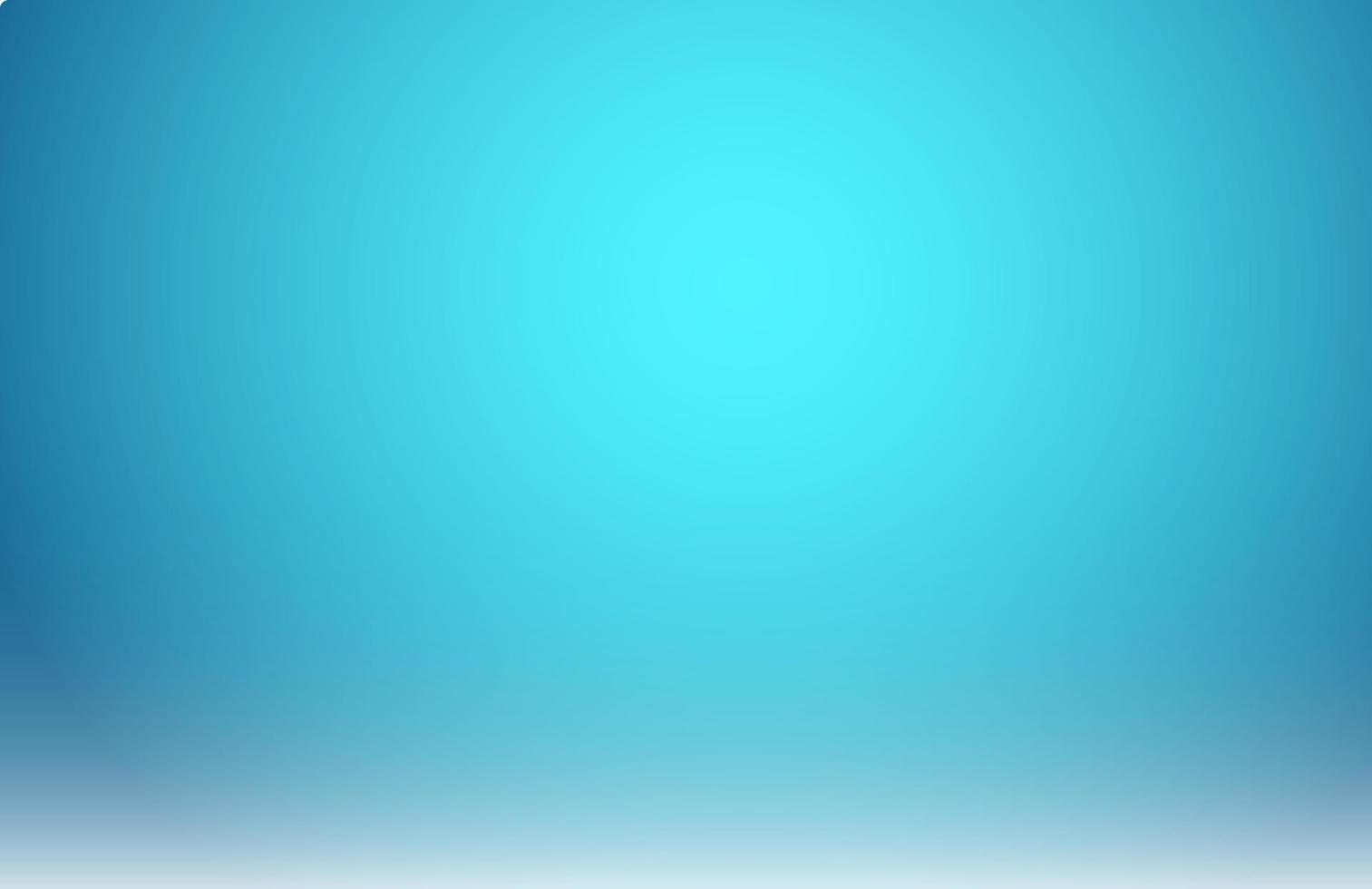 Abstract blurred blue gradient with lighting background. vector