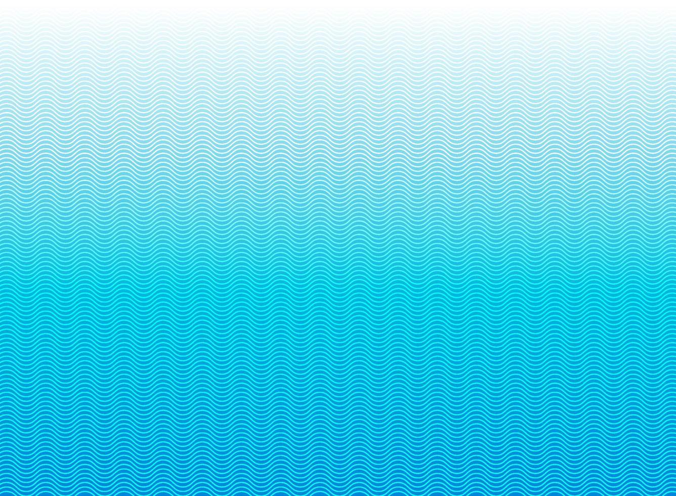 Onda de líneas azules abstractas, patrón de rayas onduladas, superficie rugosa vector