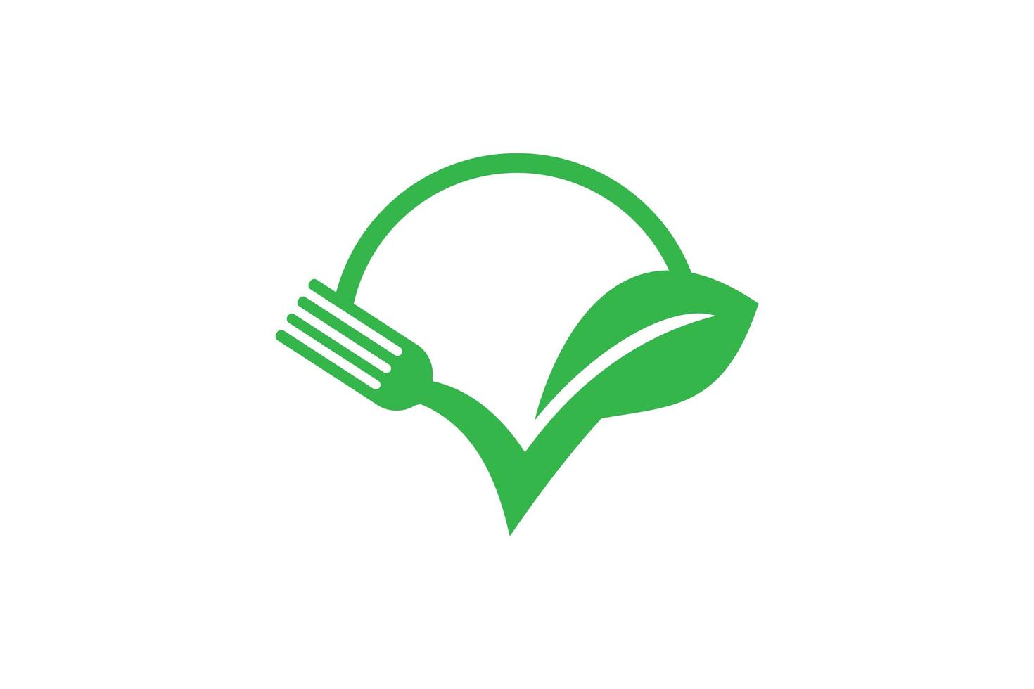 Food logo template design vector , icon illustration.