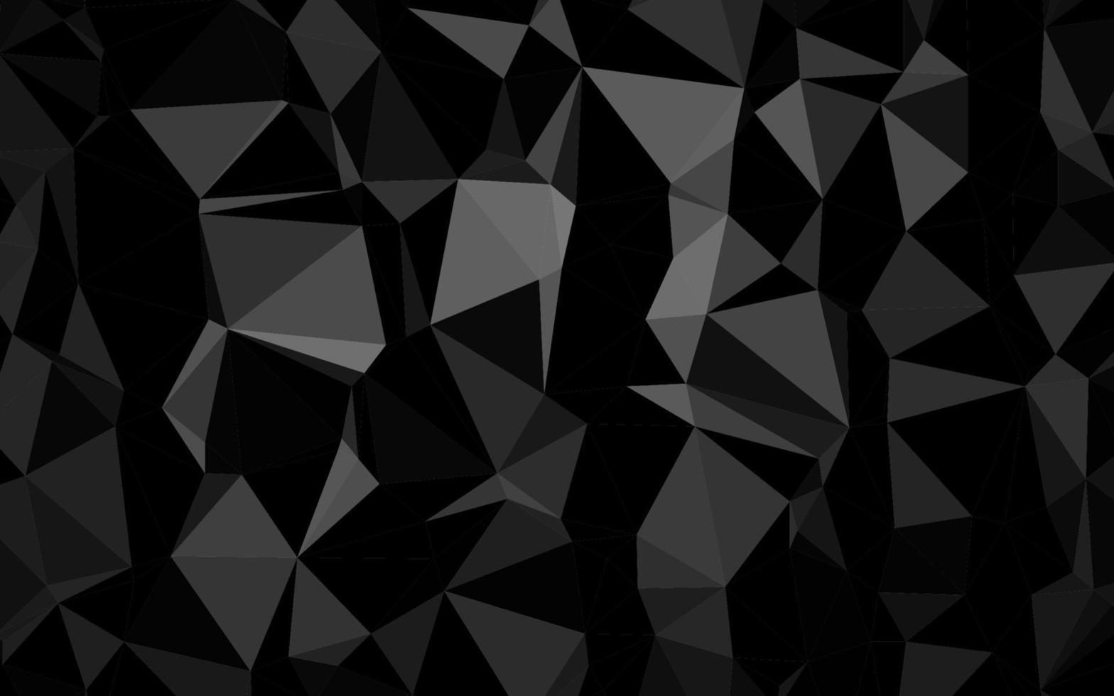 Dark Silver, Gray vector blurry triangle template.