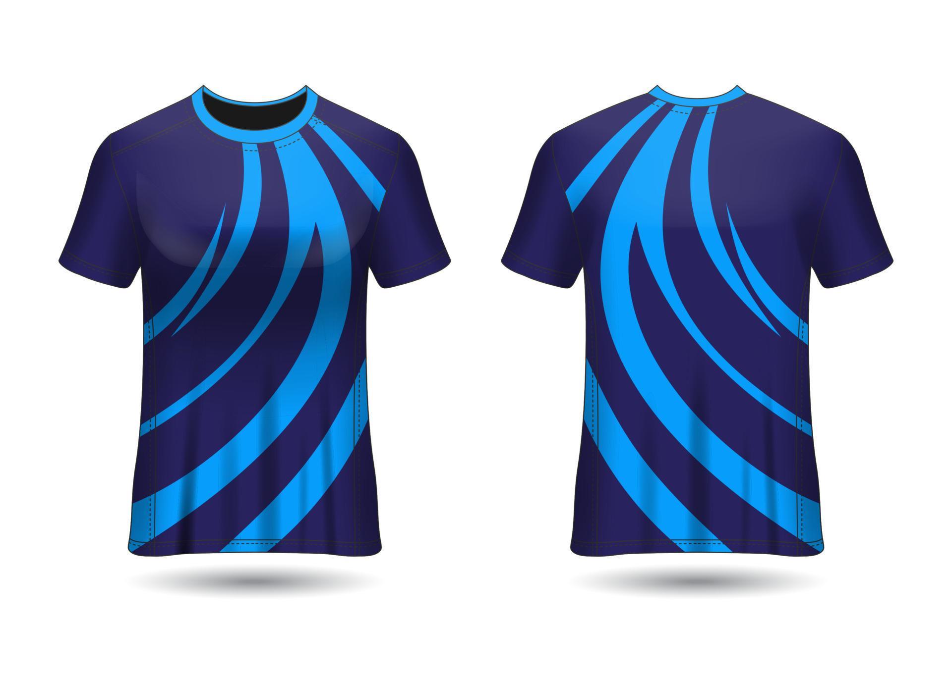 Sports Jersey Design Template for Team Uniforms Vector 4313150 Vector ...