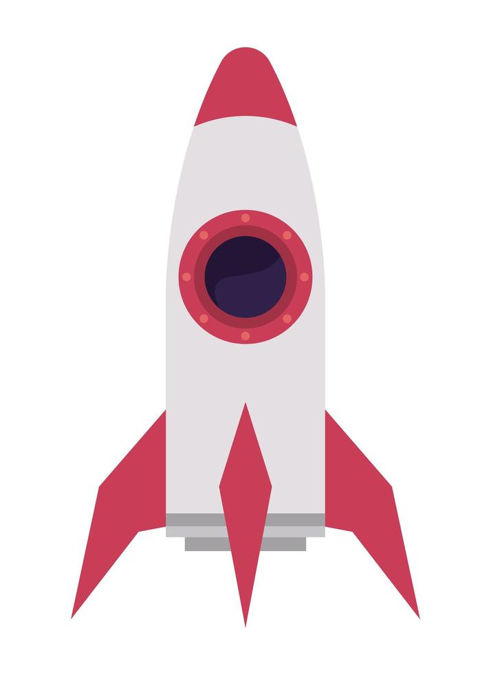 vehículo espacial cohete vector