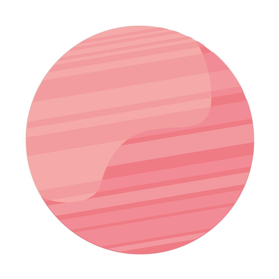 Venus universo rosa planeta vector