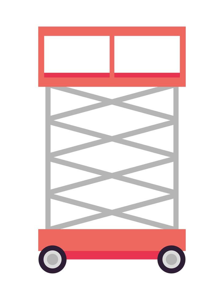 lift platform equipment vector