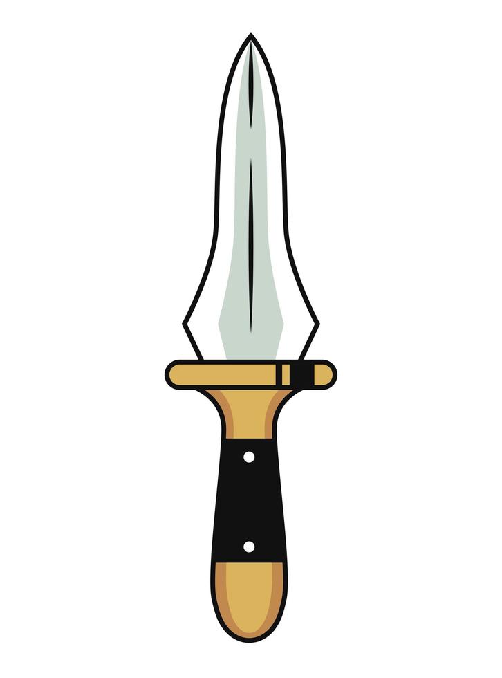 dagger wild style vector