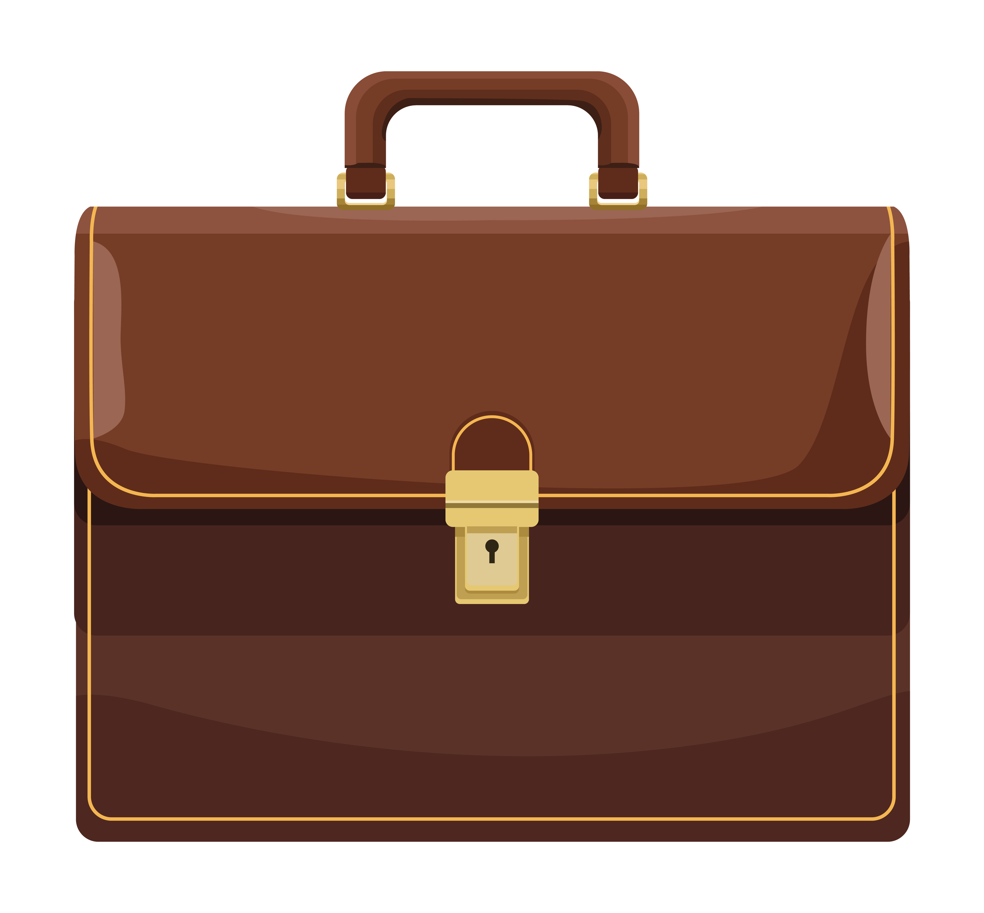 portfolio briefcase handle 4314071 Vector Art at Vecteezy
