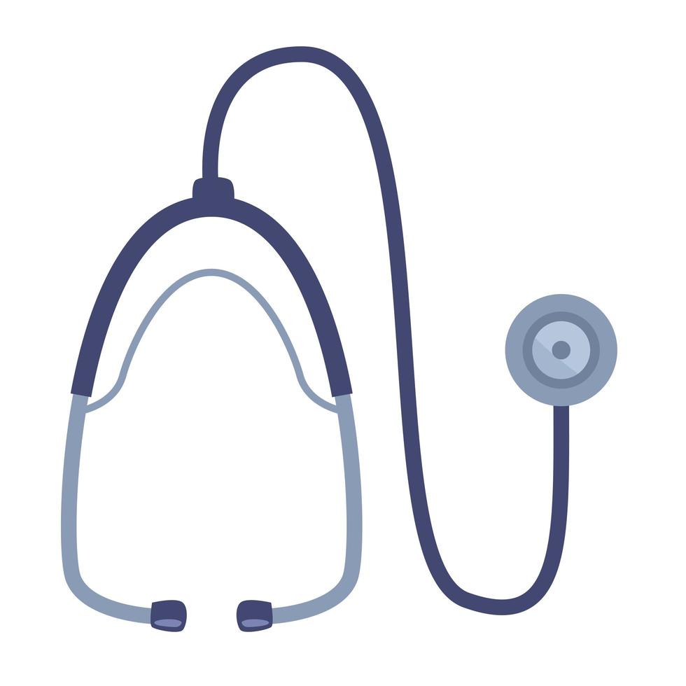 stethoscope medical tool vector