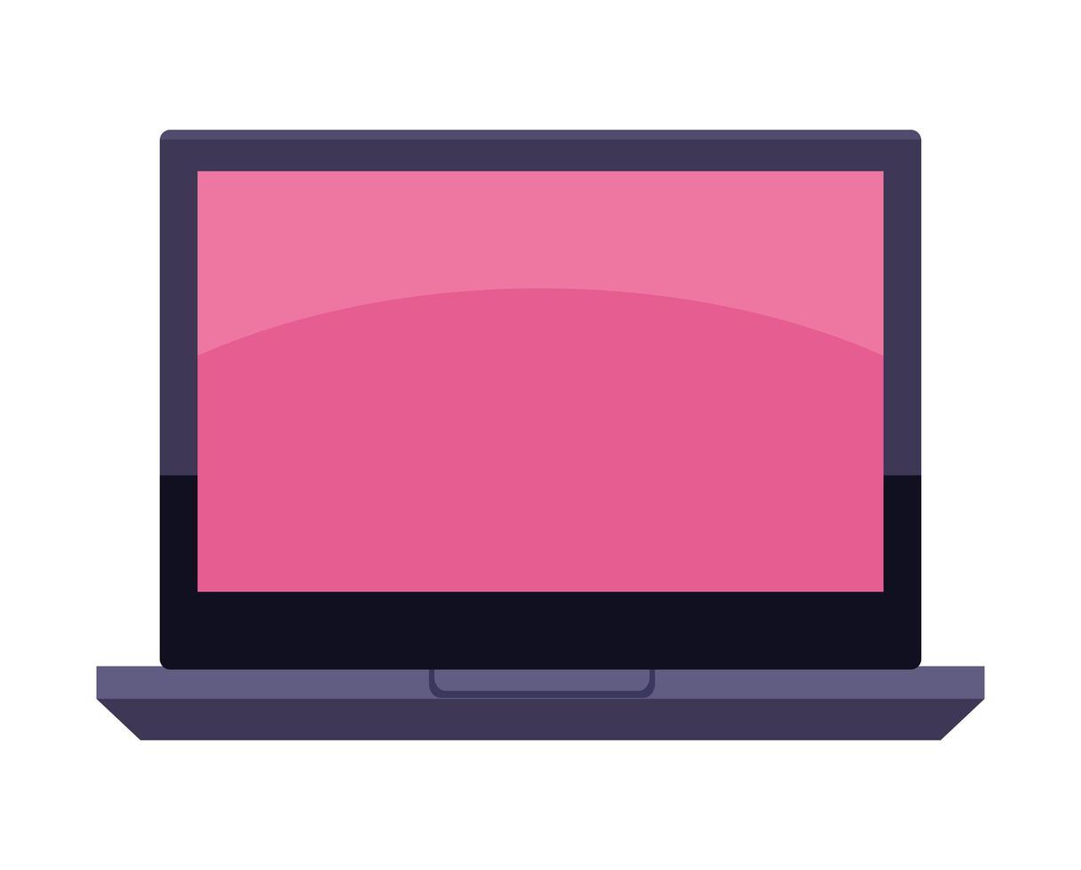 laptop computer portable vector