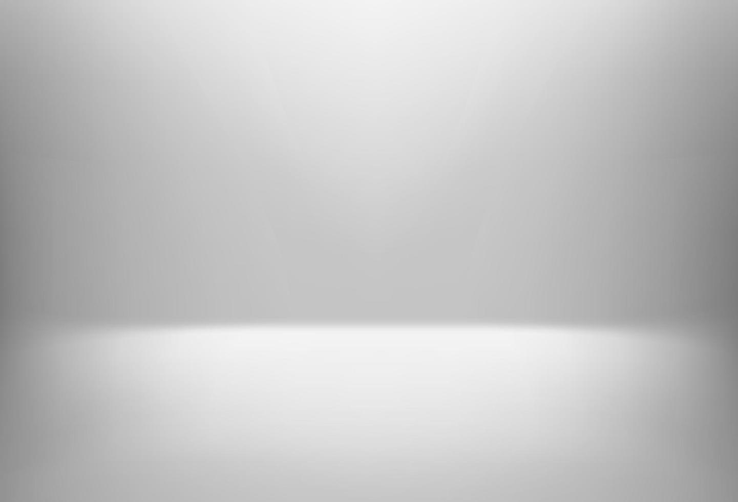 White empty room. Abstract background. Horizontal showcase template. You can resize it any way you want vector