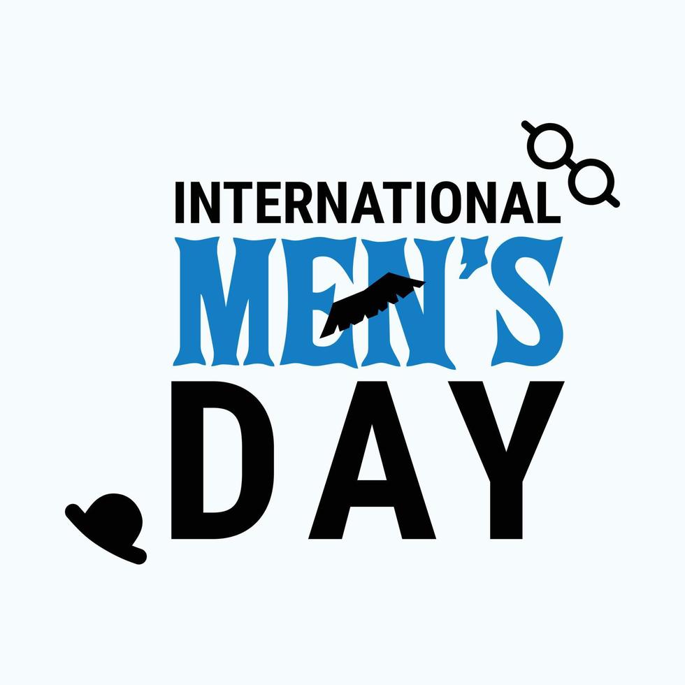 Vector international men's day