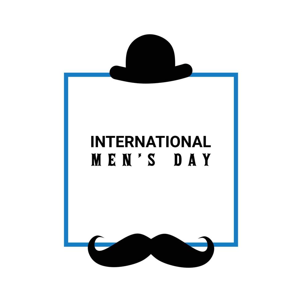 Vector international men's day