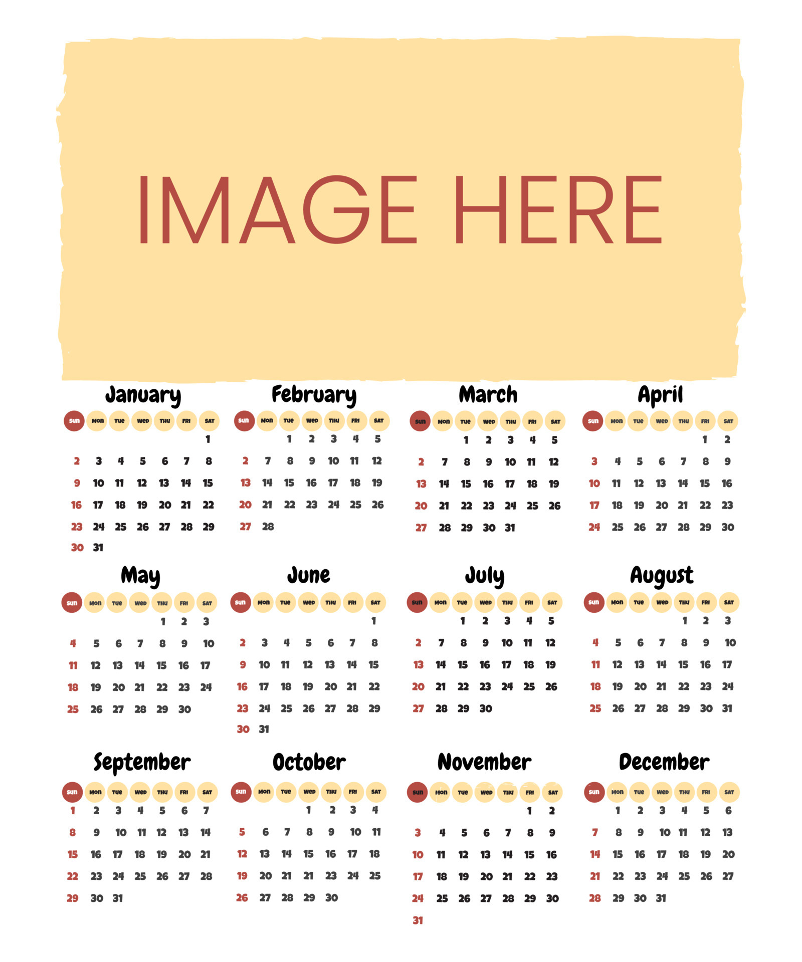 Edit Calendar 2022 Simple Editable Vector Calendar For Year 2022 Mondays First, Easy To Edit  And Use. Image Editable. 4315301 Vector Art At Vecteezy