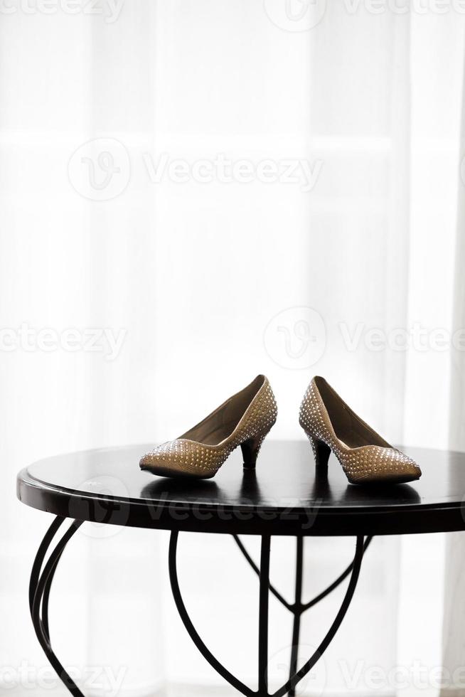 Pair of Wedding Shoes photo