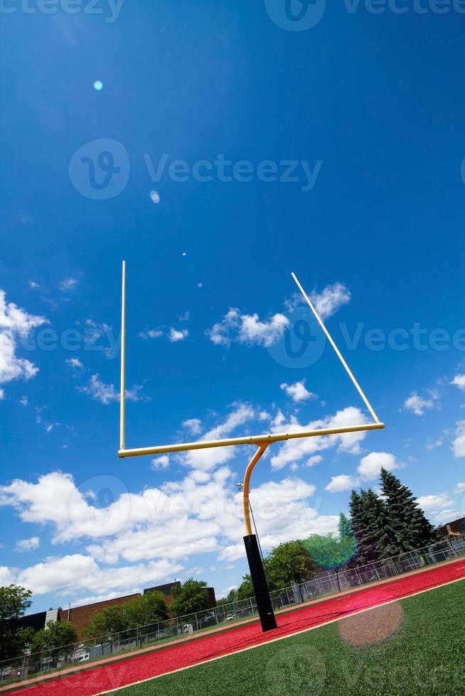 Football goal post photo