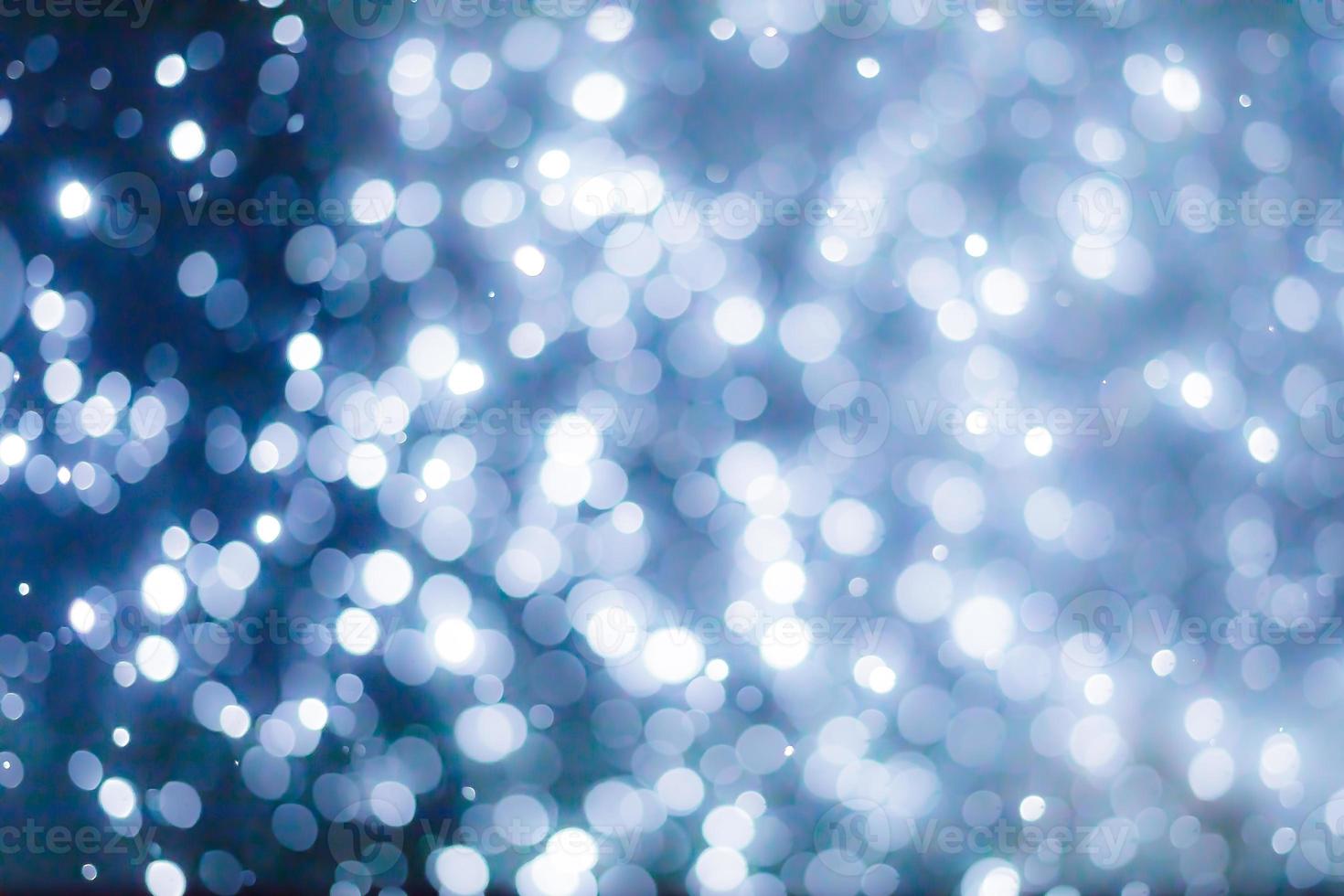 Abstract Blurry Snowflakes Bokeh Overlay Filter Effect photo