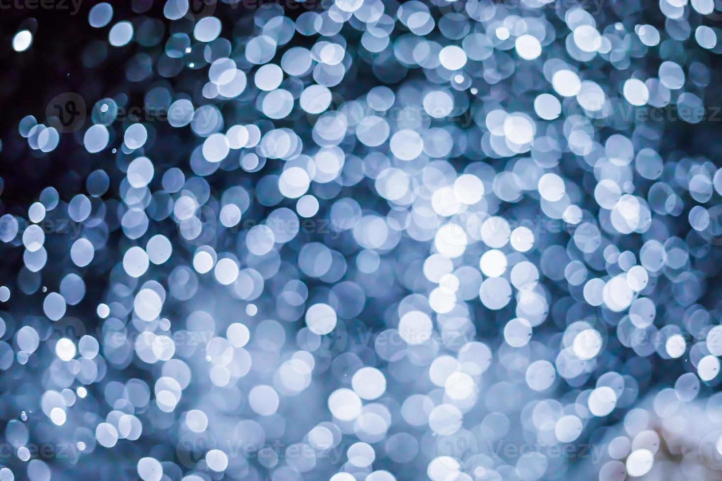 Abstract Blurry Snowflakes Bokeh Overlay Filter Effect photo