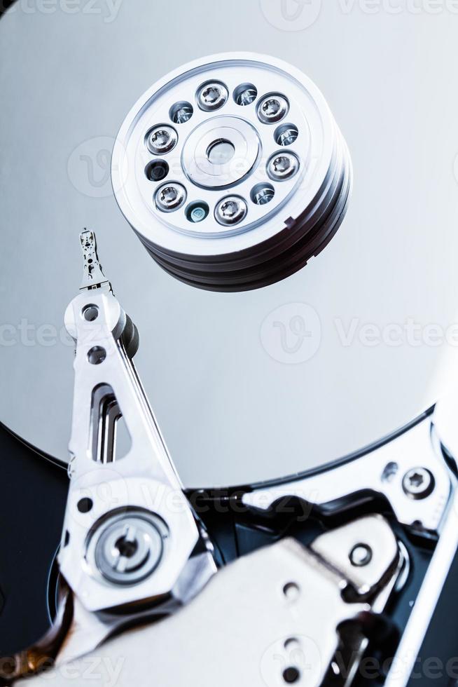 detalles del mecanismo del disco duro foto