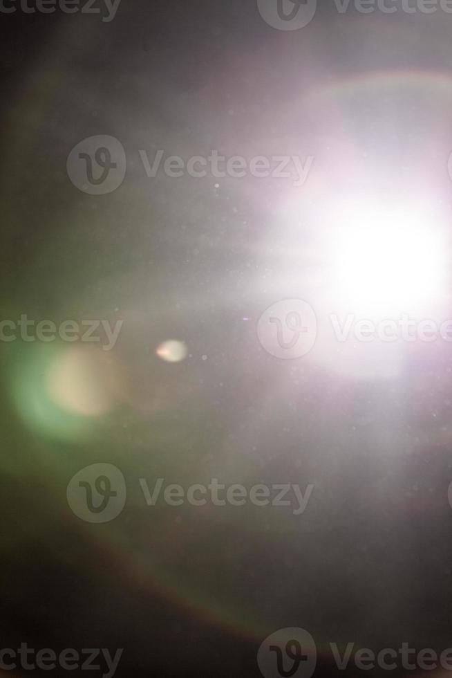 Real Lens Flare and Dusty Atmosphere photo