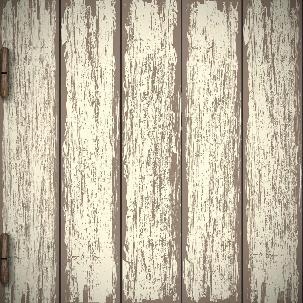 Old wooden textured background vector