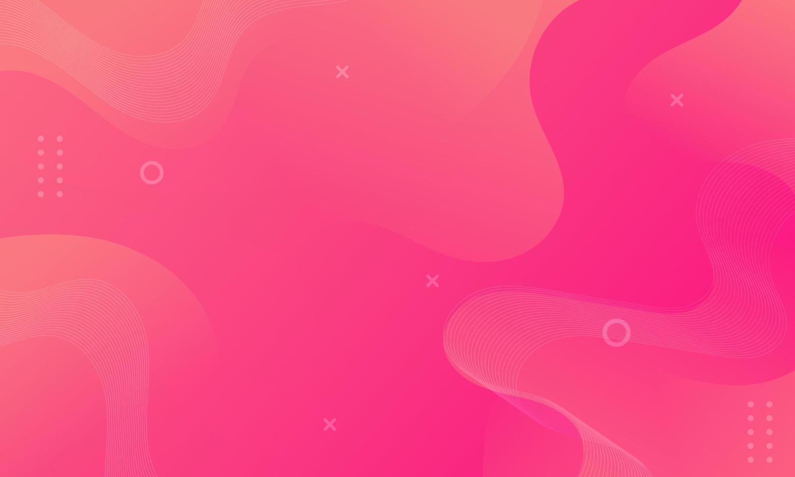 fondo de onda de fluido rosa abstracto vector