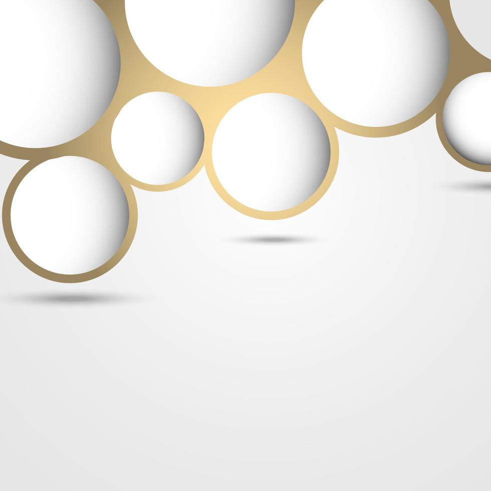 nuevo diseño de fondo abstracto burbuja vector