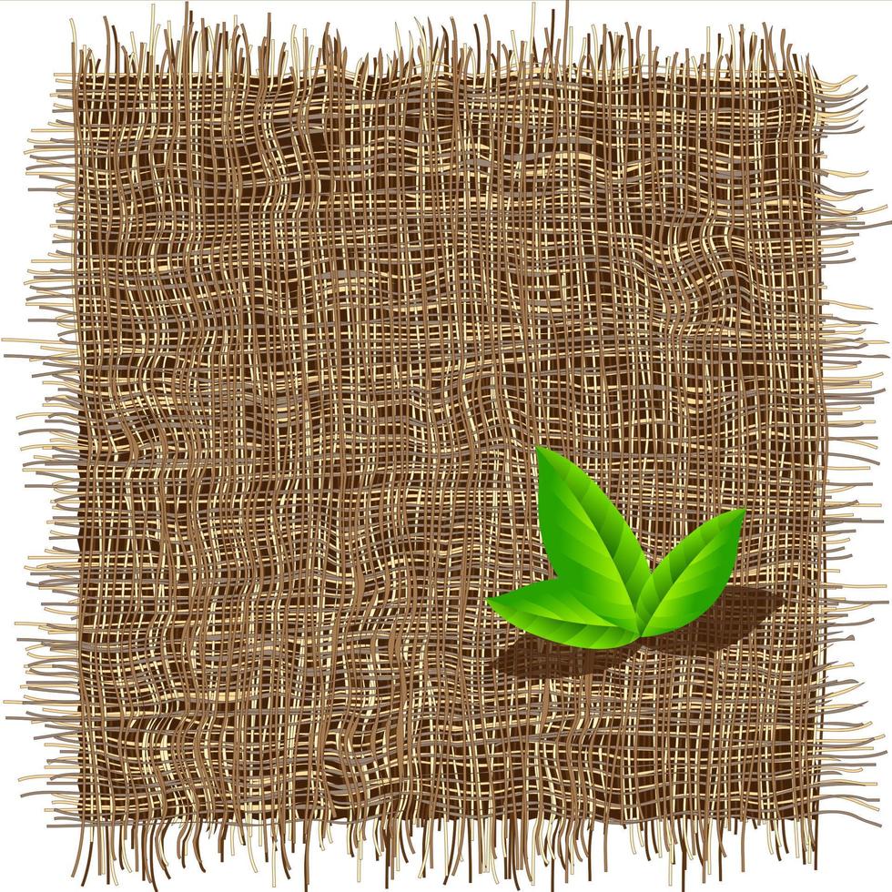 Organic weave pattern vector