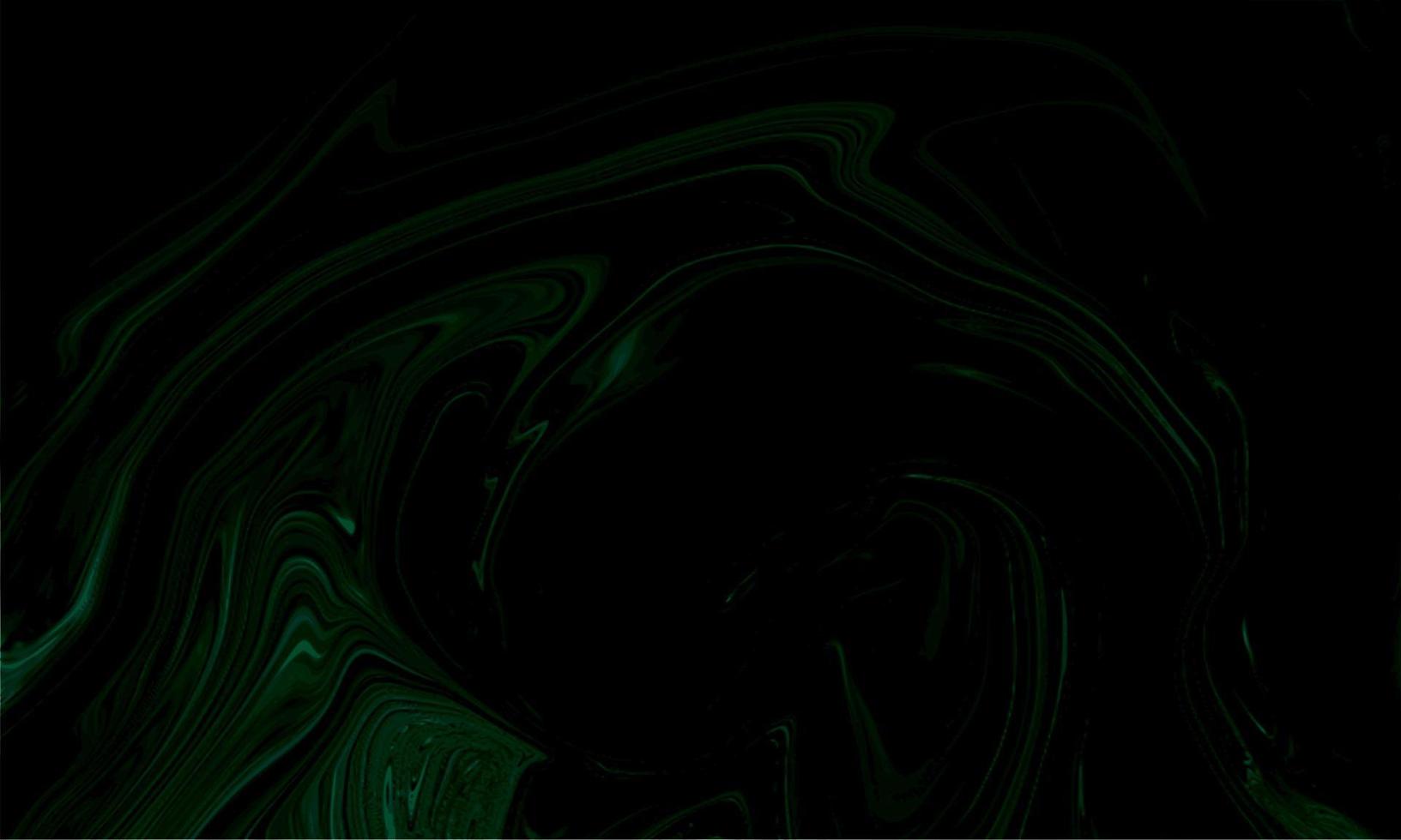 Abstract Dark Green Liquid Marble Background vector