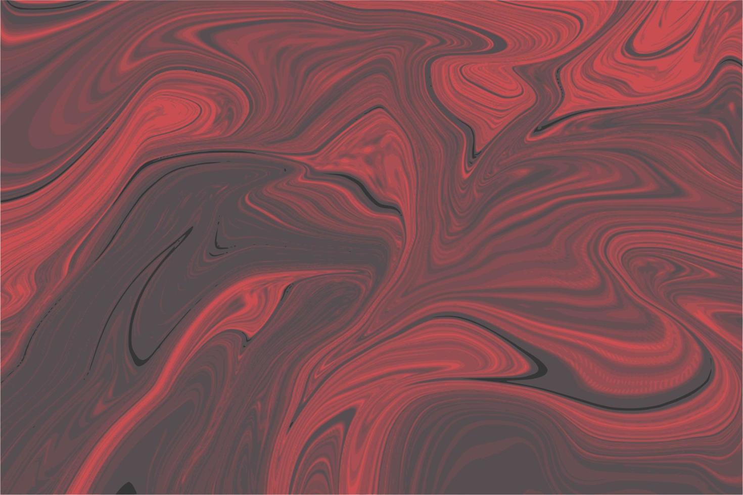 Fondo de mármol líquido rojo abstracto vector